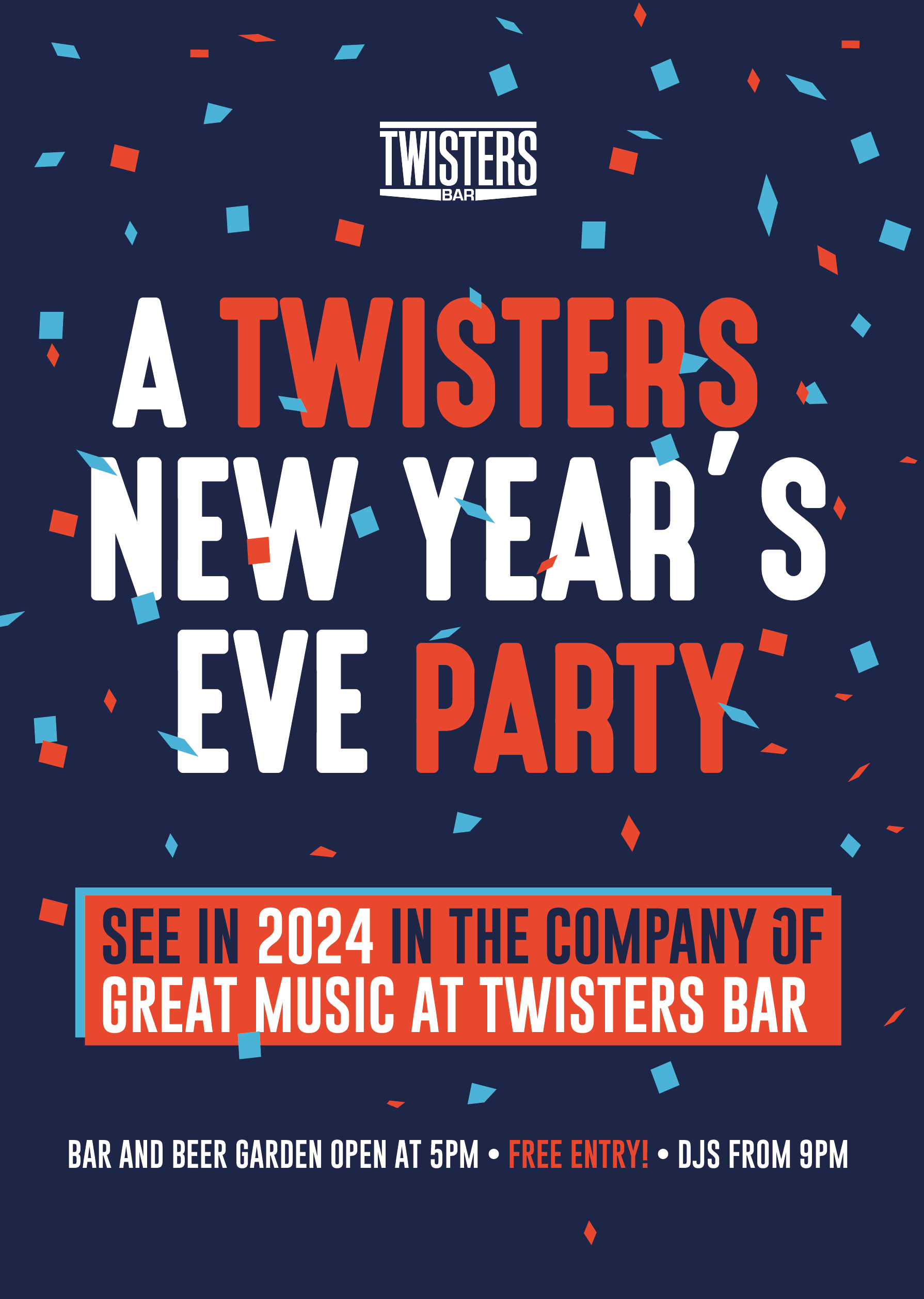 Twisters New Year's Eve