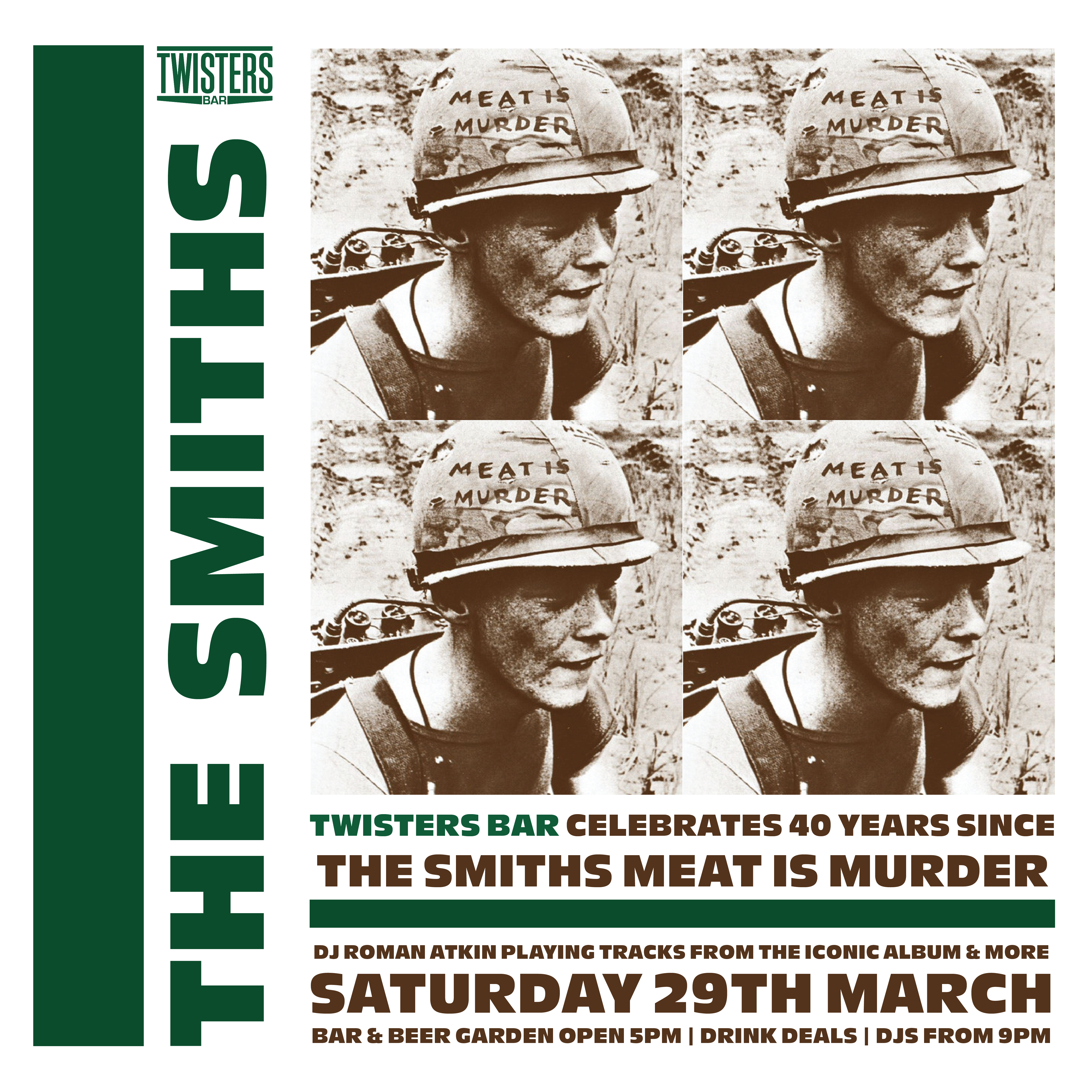 Twisters Celebrates 40 Years of Meat Is Murder