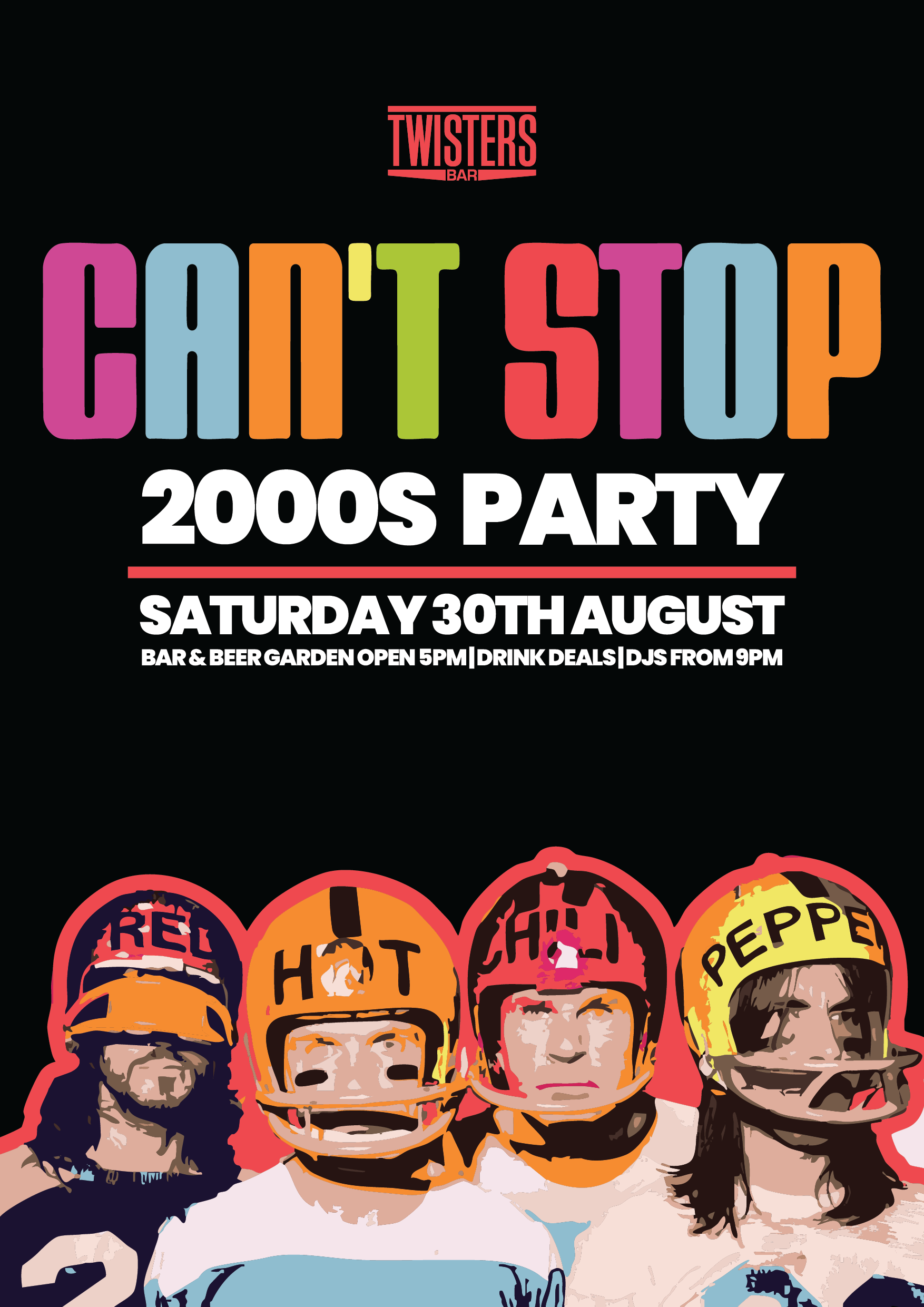 Can’t Stop – 2000s Party