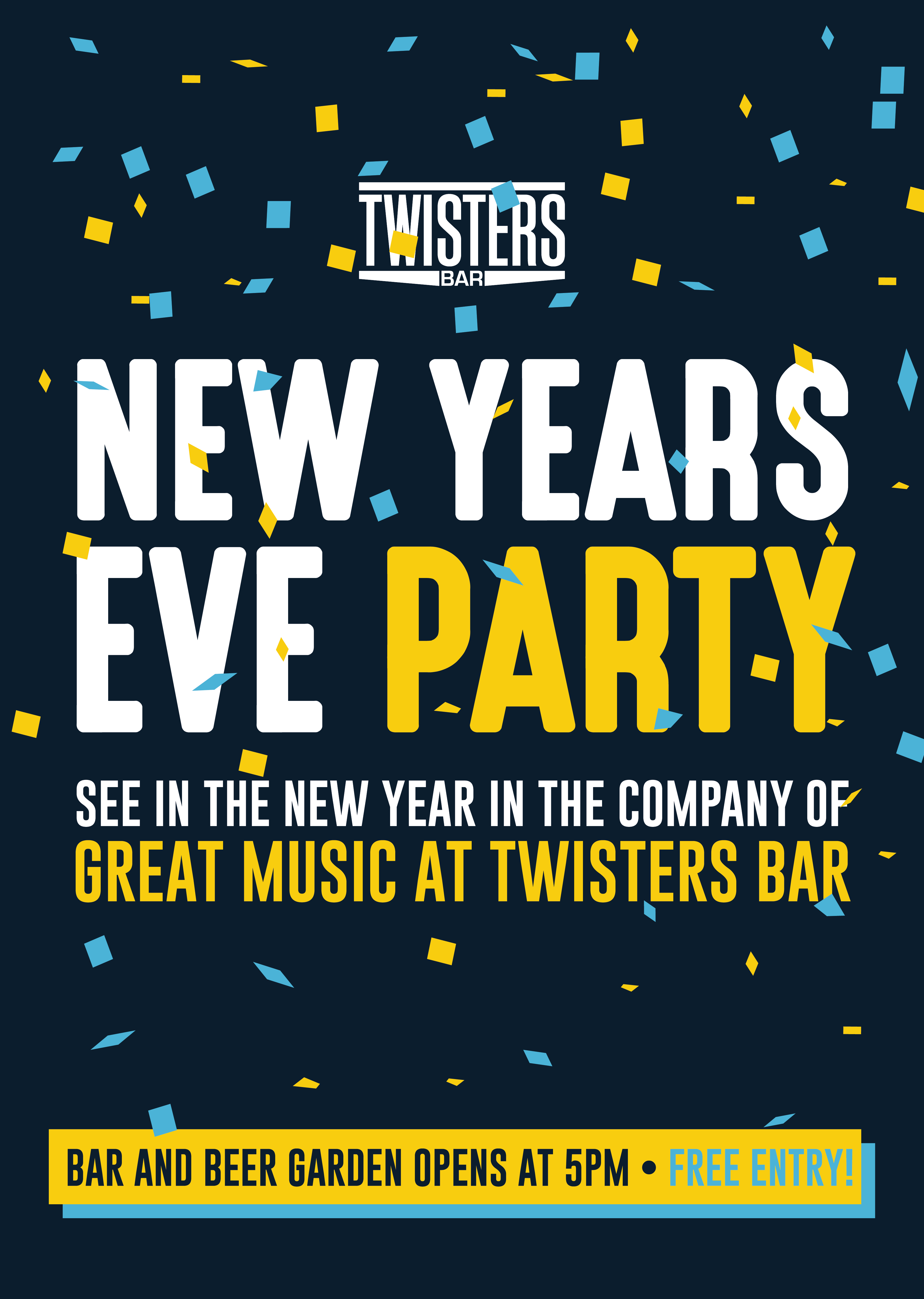 Twisters New Years Eve Party